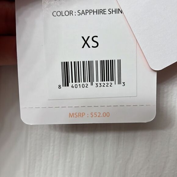 Gottex women’s extra small blue sports bra - Picture 2 of 5